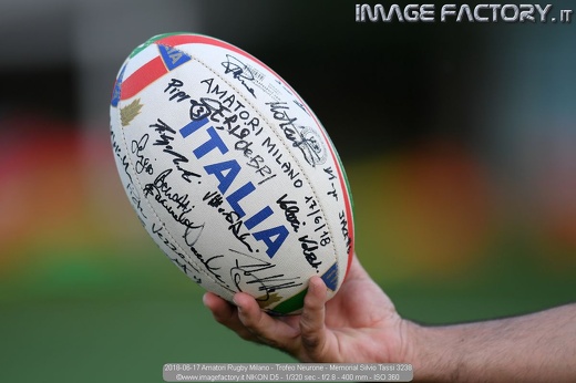2018-06-17 Amatori Rugby Milano - Trofeo Neurone - Memorial Silvio Tassi 3238